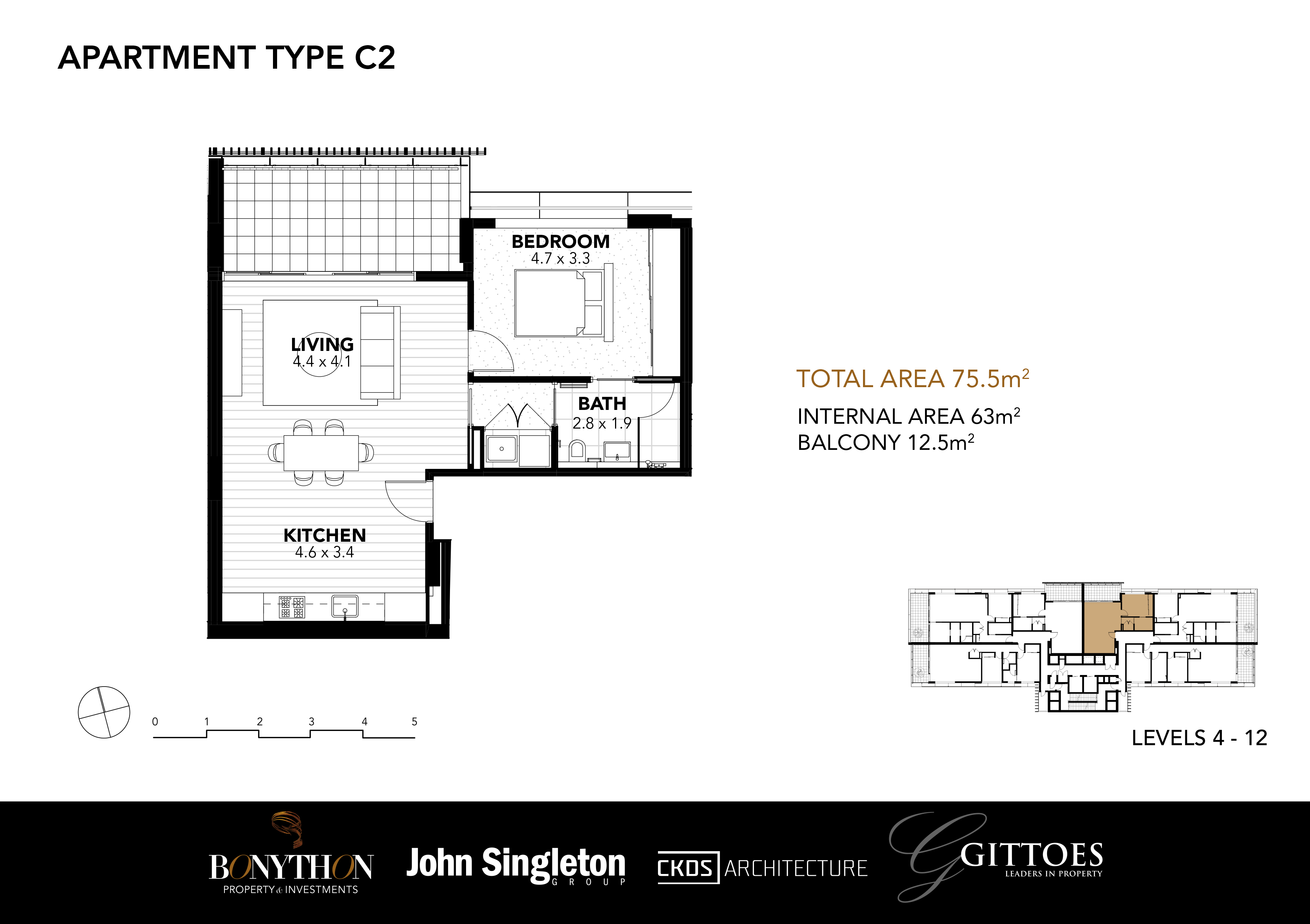 Apartment Style C2 - SOLD